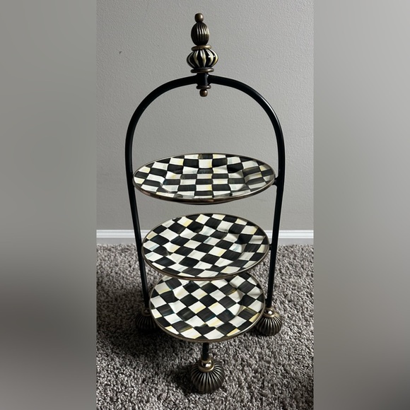 Mackenzie-Childs Plate Stand - small (no plates-see my other listing for plates) - Picture 1 of 1